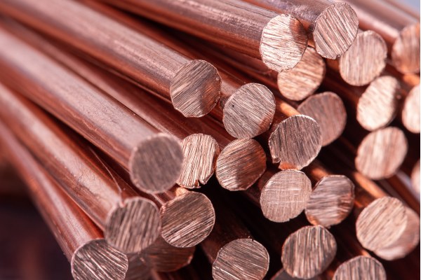 Copper rods